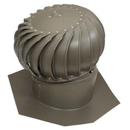 Air-Vent Air Vent 259024 12 in. Weather Wood Internally Braced Aluminum Turbine 259024